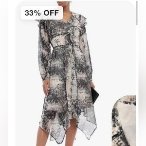 Walter Baker Long Sleeve Dress